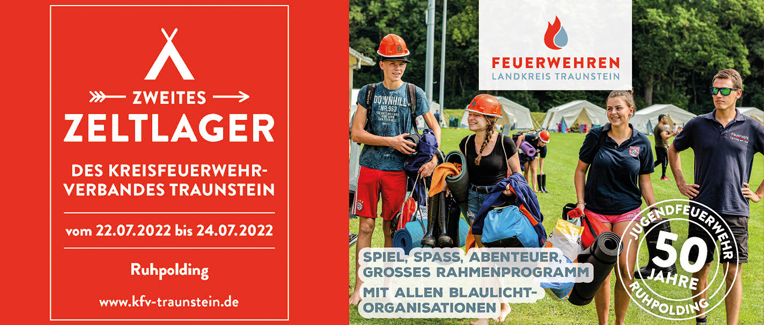 Zeltlager 2022- Drei Erlebnistage in Ruhpolding