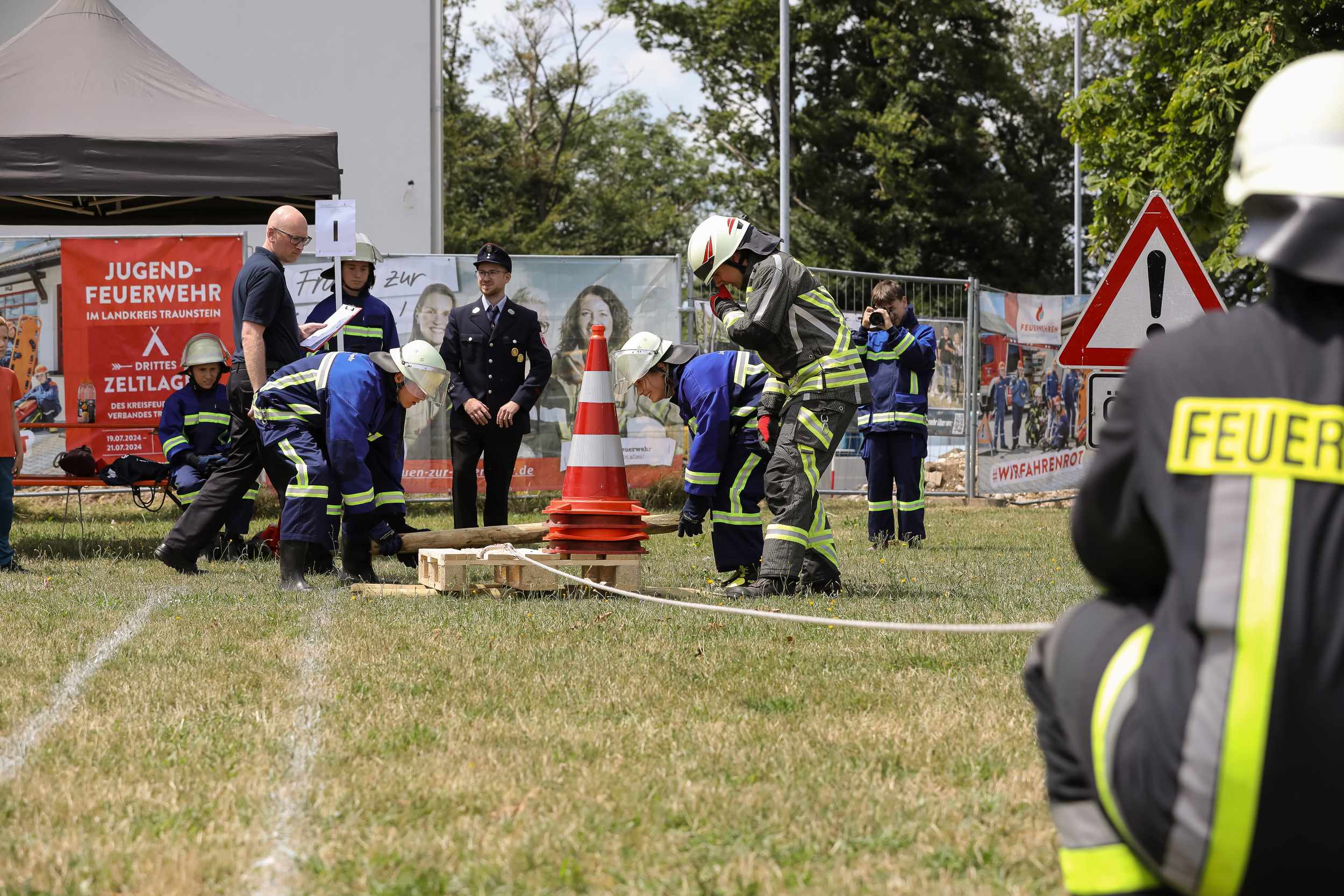 Tag der Jugendfeuerwehr 2023 in Trostberg-Heiligkreuz