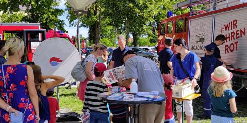 Ein traumhaftes Ambiente und viele Besucher