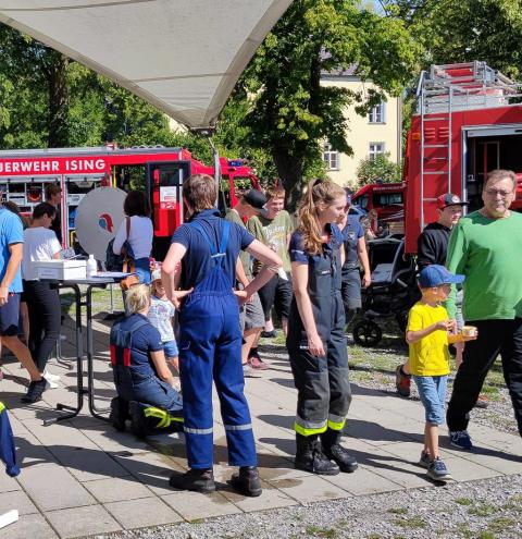 Ein traumhaftes Ambiente und viele Besucher