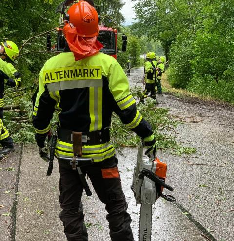 Feuerwehrdienstgespräch im westlichen Landkreis – Von Unwettern stark getroffen