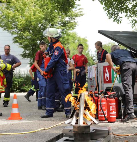 Feuerlöschtrainer